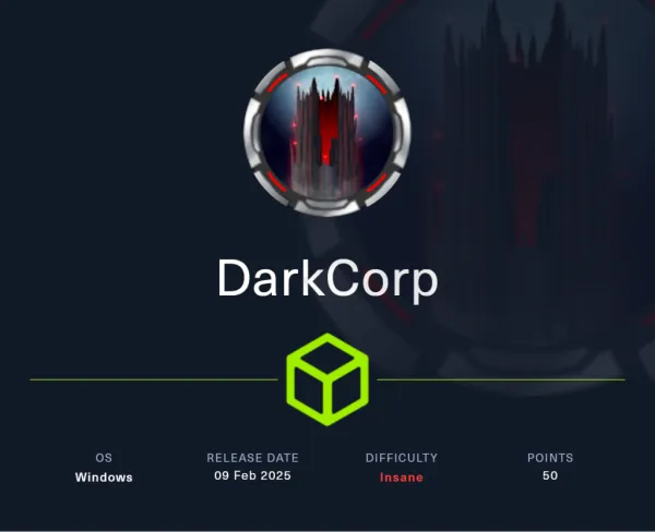 DarkCorp Machine HackTheBox
